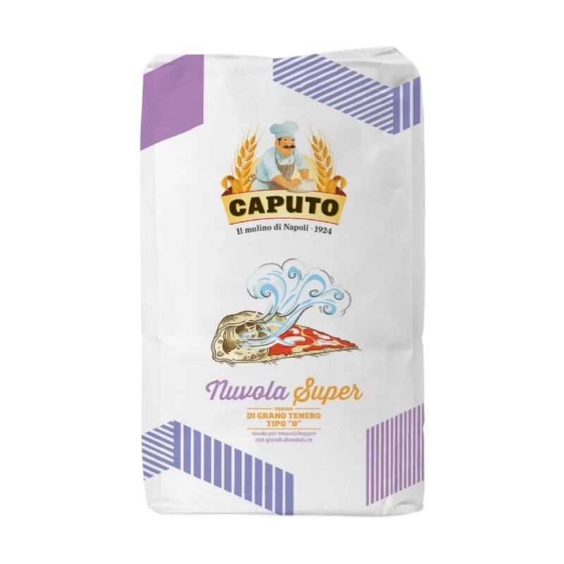 Caputo Nuvola Super Pizza Flour “0” 25 Kg. ແປ້ງພິຊຊ່າ ແປ້ງທໍາຂນມ