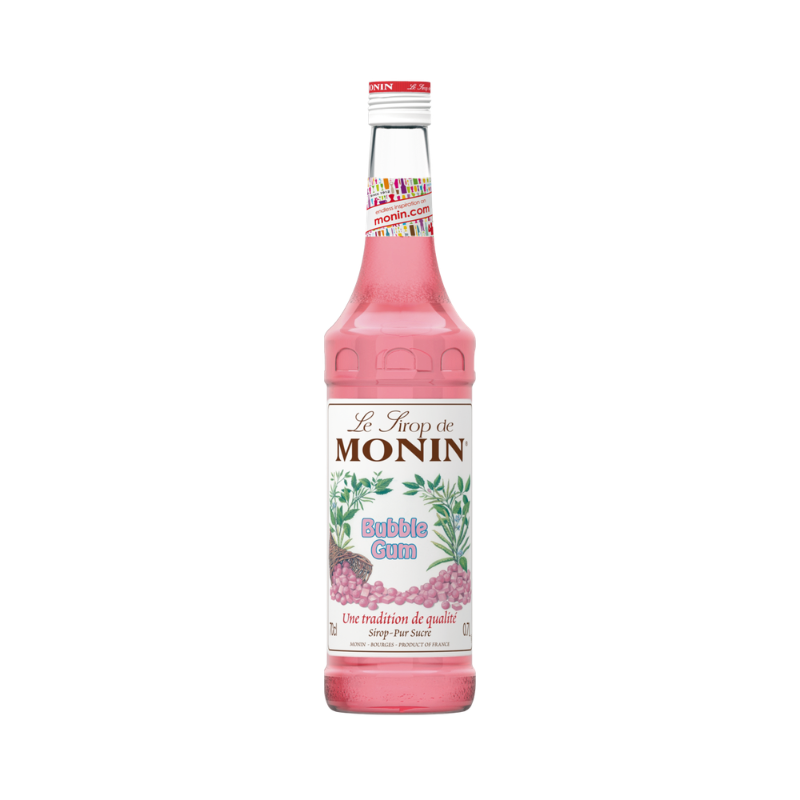 MONIN Bubble Gum Syrup 700 ML. | ໂມນິນນ້ໍາເຊື່ອມກລິ່ນບັບເບິ້ລກັມ 700 ມລ.