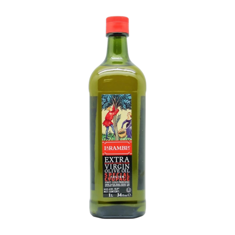 La Rambla Extra Virgin Olive Oil ລາແຣມບລາ ນ້ໍາມັນມະກອກ ເອັກຊ໌ຕຣ້າເວອຣ໌ຈິ້ນ 1000ml