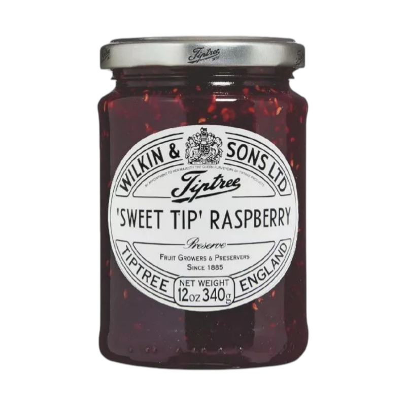 Tiptree Raspberry Preserve ທິພທຣີ ແຍມຣາສເບອຣີ່ 340g