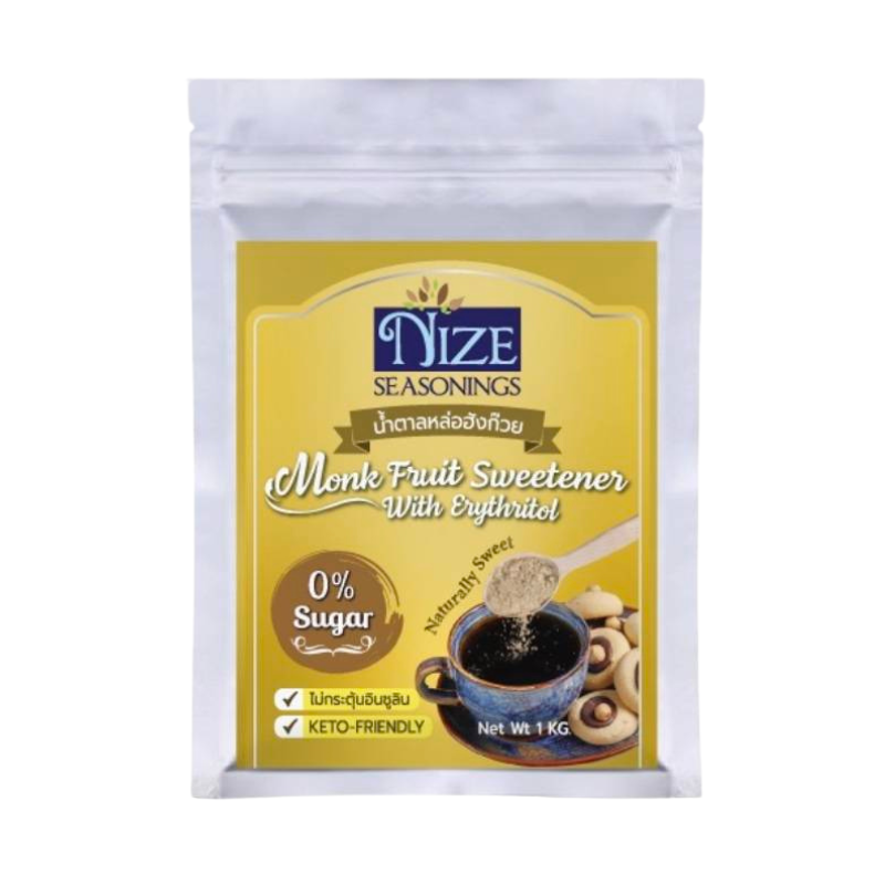 NIZE ນ້ໍາຕາລຫລ່ອຮັງກ໊ວຍ ຫວານກລມກລ່ອມ ( LOH 1 KG) ຂນາດ 1 ກິໂລກຣັມ 33N