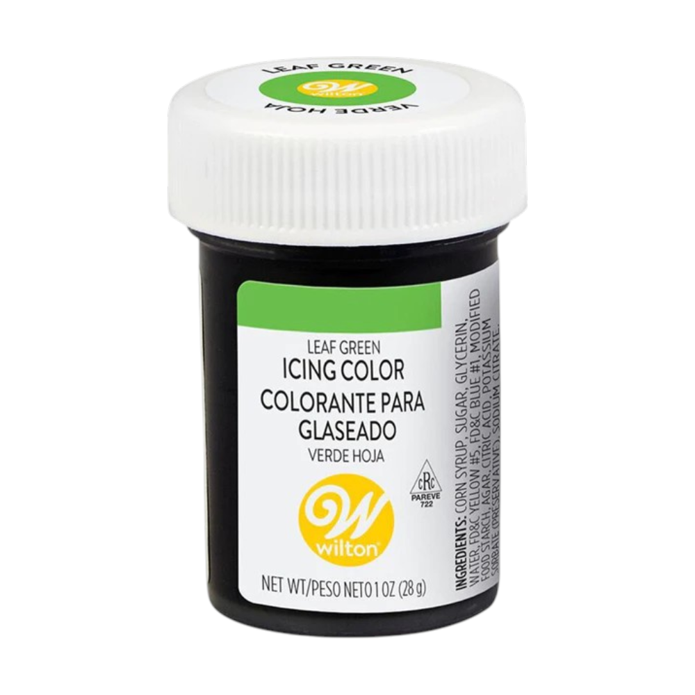 ສີເຈລຜສມອາຫາຣ Wilton Icing Color ຂນາດ 1 ອອນຊ໌ Leaf Green
