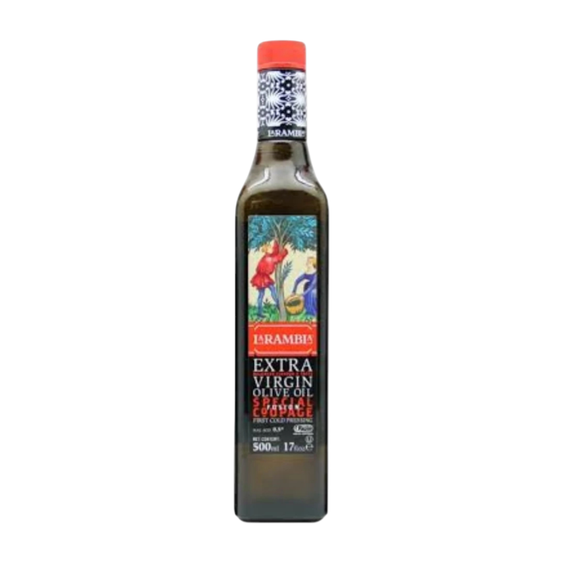La Rambla Extra Virgin Olive Oil ລາແຣມບລາ ນ້ໍາມັນມະກອກ ເອັກຊ໌ຕຣ້າເວອຣ໌ຈິ້ນ 500ml