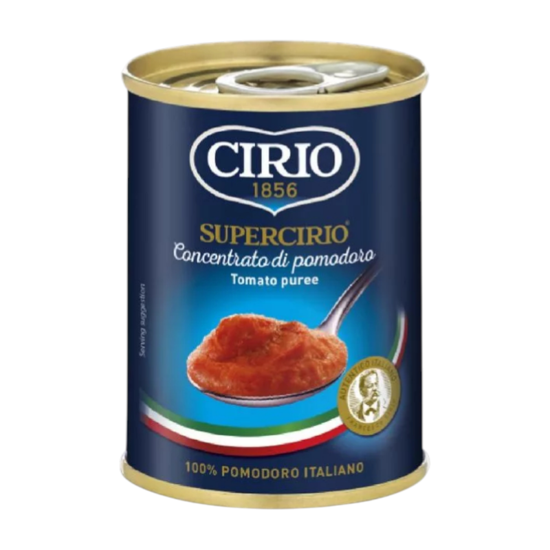 CIRIO Super CIRIO Tomato Puree ຊີຣິໂອ ມະເຊືອເທສເຂ້ມຂ້ນ (ພູເຣ່) 140g (CI30)