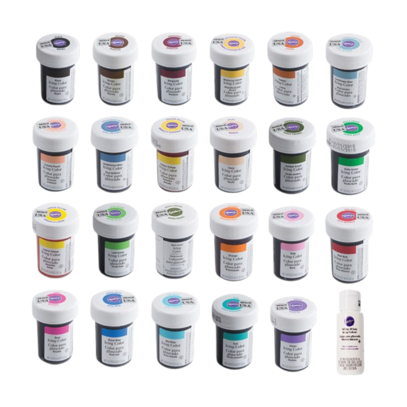 ສີເຈລຜສມອາຫາຣ Wilton Icing Color ຂນາດ 1 ອອນຊ໌ Corn flower