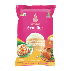 ຕຣາສັຕຣ ຂ້າວເຫນີຍວ 5 ກກ.