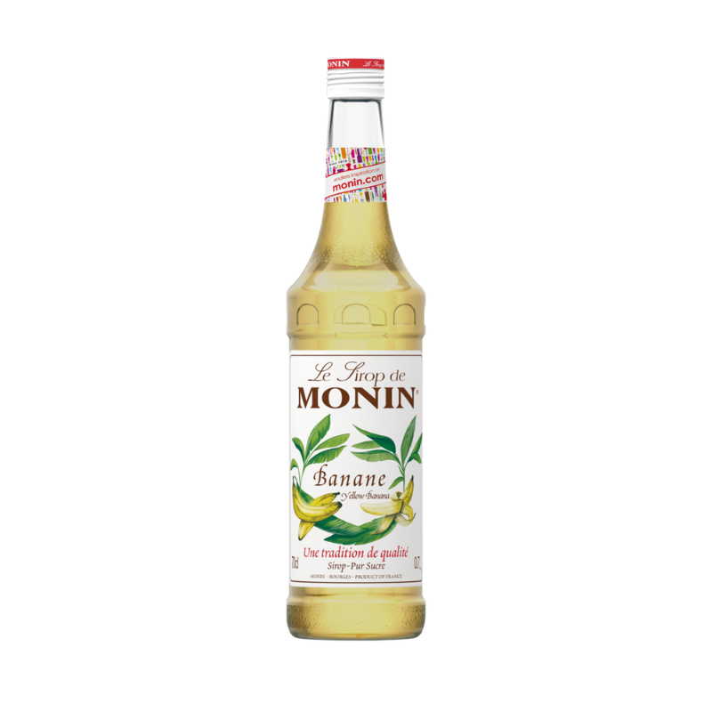 MONIN  Yellow Banana Syrup 700 ML. | ໂມນິນນ້ໍາເຊື່ອມກລິ່ນກລ້ວຍ 700 ມລ.