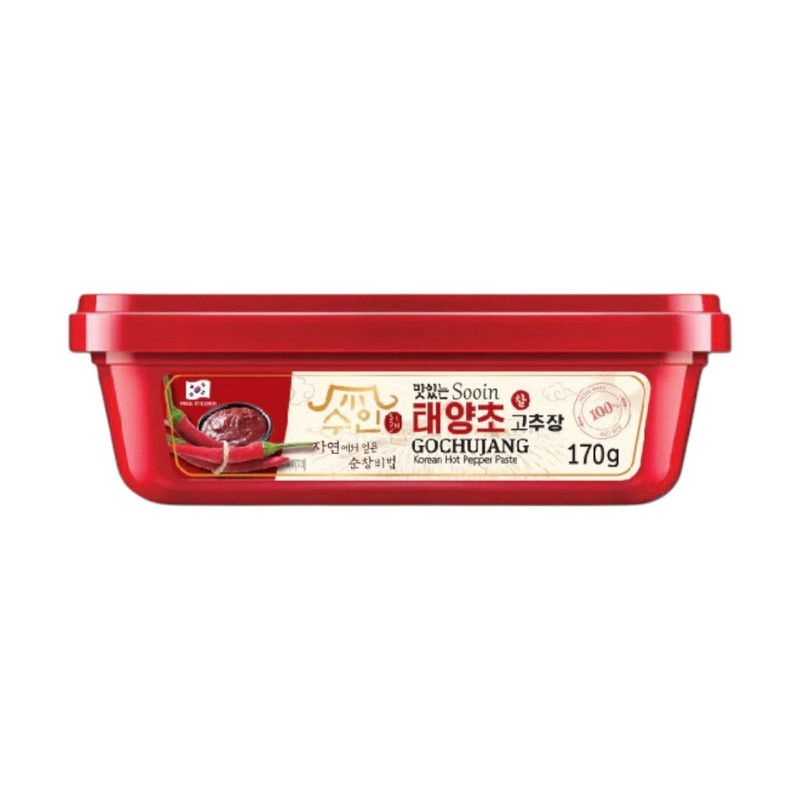 ຊອສເກາຫລີ Sooin Gochujang sauce ໂກຊູຈັງ 170 ກຣັມ ຕຣາຊູອິນ