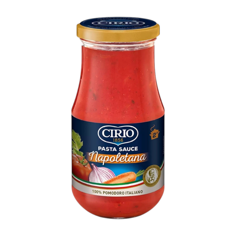 CIRIO Pasta Sauce ຊີຣິໂອ ຊອສພາສຕ້າ 420g Napoletana (ເຈ) (CI33)