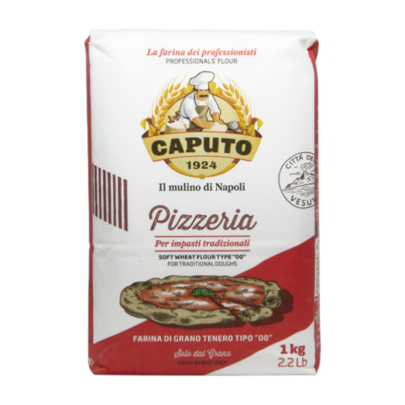 CAPUTO PIZZERIA PIZZA FLOUR 1 kg. ແປ້ງພິຊຊ່າ ນໍາເຂ້າຈາກອິຕາລີ [FA05]
