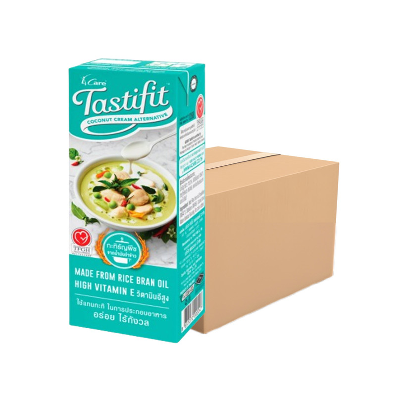 4CARE Tastifit ເທສຕີ້ຟິຕ ກະທິທັຍພືຊ (200 ml x 24 ກລ່ອງ) ທໍາຈາກນ້ໍາມັນຣໍາຂ້າວ ອຣ່ອຍເຫມືອນກະທິມະພຣ້າວ ໄມ່ມີຄອເລສເຕອຣອລ