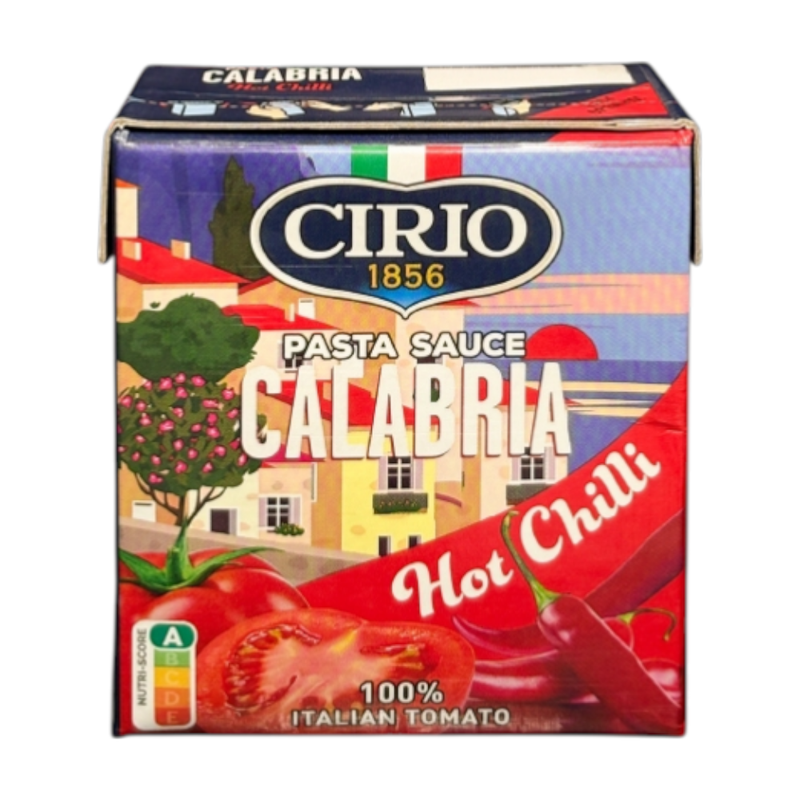 Cirio Pasta sauce CALABRIA HOT CHILI-ຮອຕຊິລລີ່ ຄາຣາເບີຍ ພາສຕ້າຊອສ ແບຣນດ໌ ຊິຣິໂອ CI64