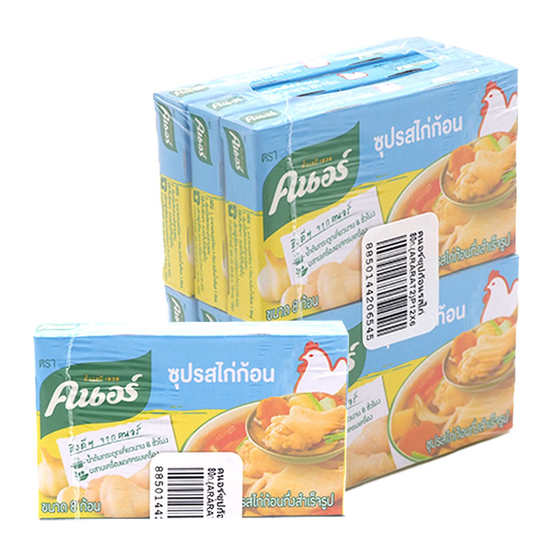 ຄນອຣ໌ ຊຸປກ້ອນ ຣສໄກ່ 80 ກ. X 6