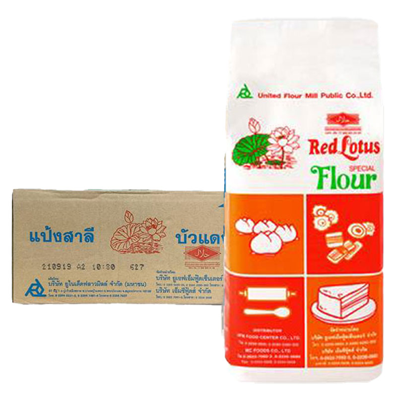 Big Pack UFM ບັວແດງ ແປ້ງສາລີຊນິດພິເສສ 1 ກກ. x 10