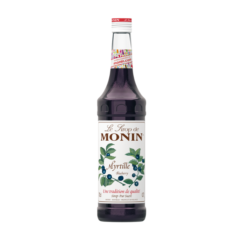 MONIN Blueberry Syrup 700 ML. | ໂມນິນນ້ໍາເຊື່ອມກລິ່ນບລູເບອຣ໌ຣີ 700 ມລ.