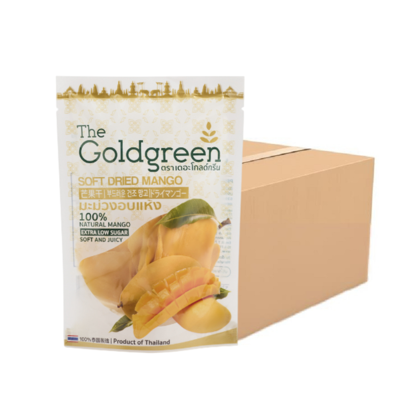 [ແພຄໂປຣ20] The Goldgreen - ມະມ່ວງອບແຫ້ງ SOFT DRIED MANGO 200 ກຣັມ