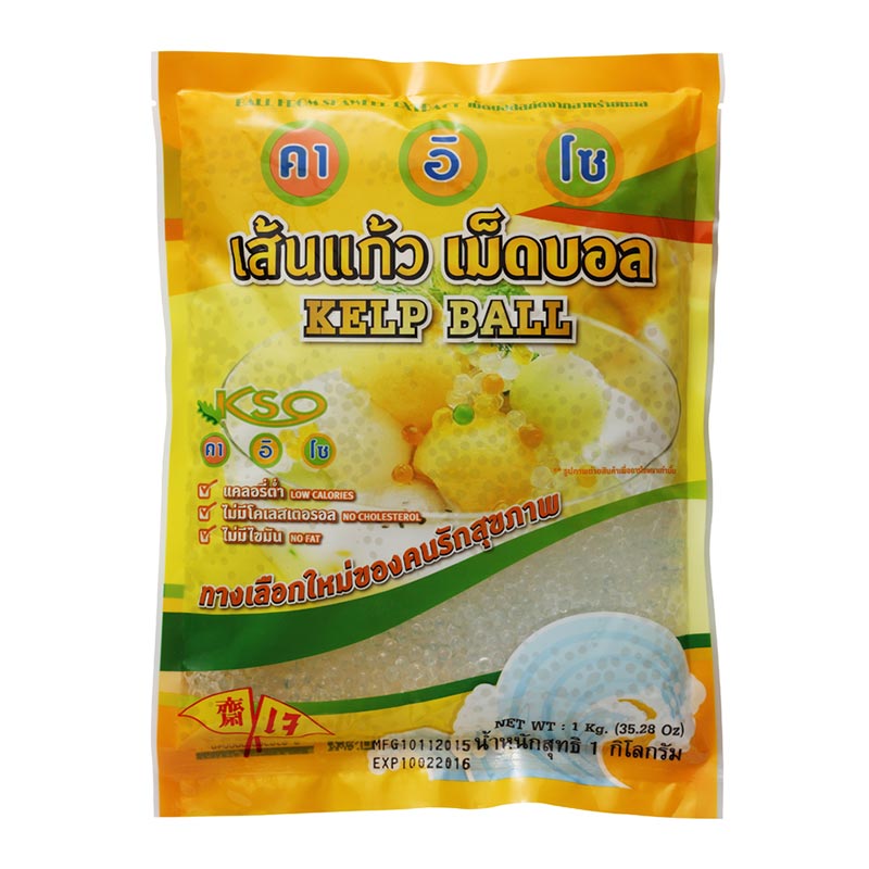 ຄາອິໂຊ ເສ້ນແກ້ວເມັດບອລສກັດຈາກສາຫຣ່າຍ 1 ກກ.