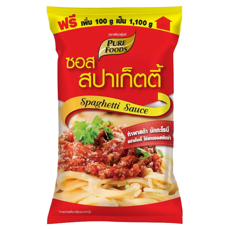 ເພີຍວຟູ້ດສ໌ ຊອສສປາເກັຕຕີ້ 1.1 ກກ.