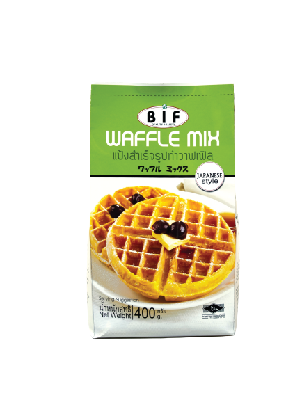 ບີໄອເອຟ WAFFLE MIX 400 G.