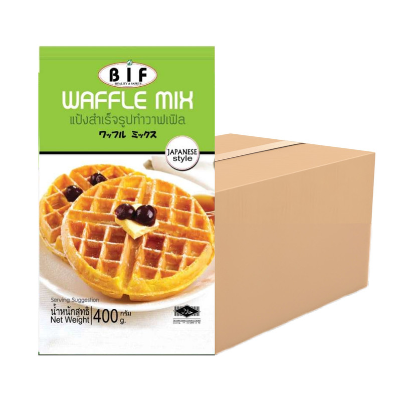 ບີໄອເອຟ WAFFLE MIX 12x400 G.
