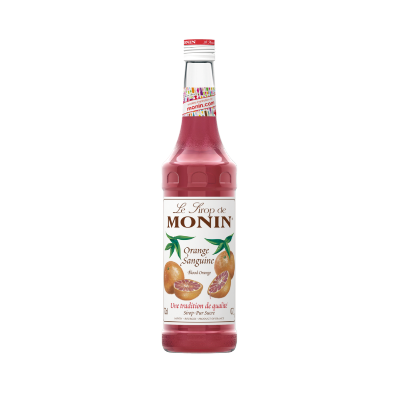 MONIN Blood Orange Syrup 700 ML. | ໂມນິນນ້ໍາເຊື່ອມກລິ່ນສ້ມສີເລືອດ 700 ມລ.