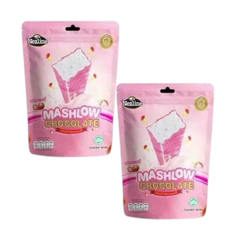 [ ໂປຣ 1 ແຖມ 1 ] MASHLOW ມາຣ໌ຊໂລ່ 80g  ຊັອກໂກແລຕເຄລືອບມາຣ໌ຊເມລໂລ່ແທ່ງ ມີຮາລາລ ພກພາງ່າຍ ຊັອກໂກແລຕ ມາຣ໌ຊເມລໂລ່ ມາຣຊໂລ80g ສຕອ+ສຕອ